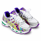 Gel-Nimbus 16 - Iridescent / Purple / Volt / Silver