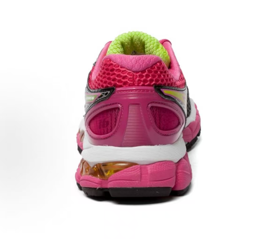 Gel-Nimbus 16 Black Pink Lime - Rear View