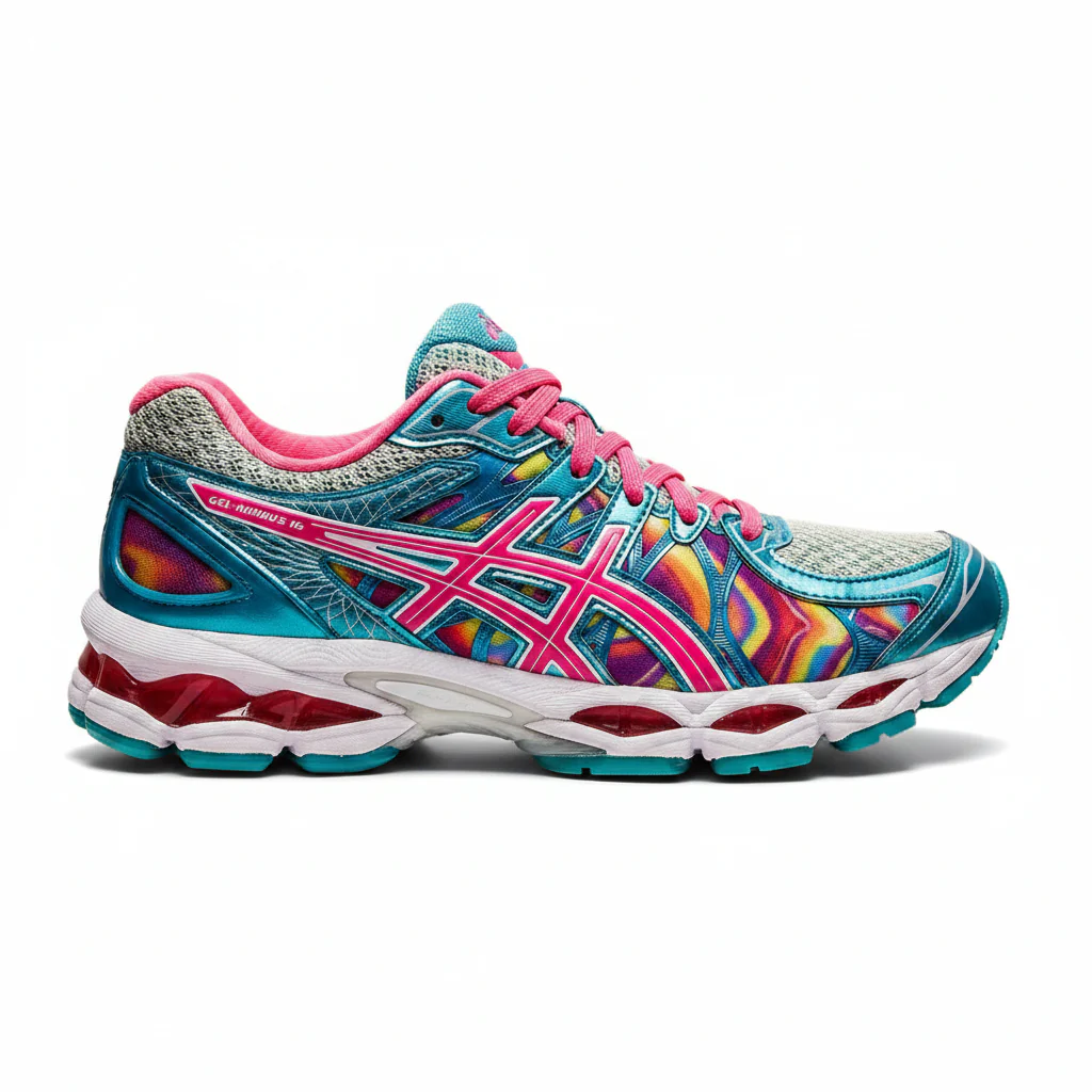 Gel-Nimbus 16 - Teal / Hot Pink / Multicolor