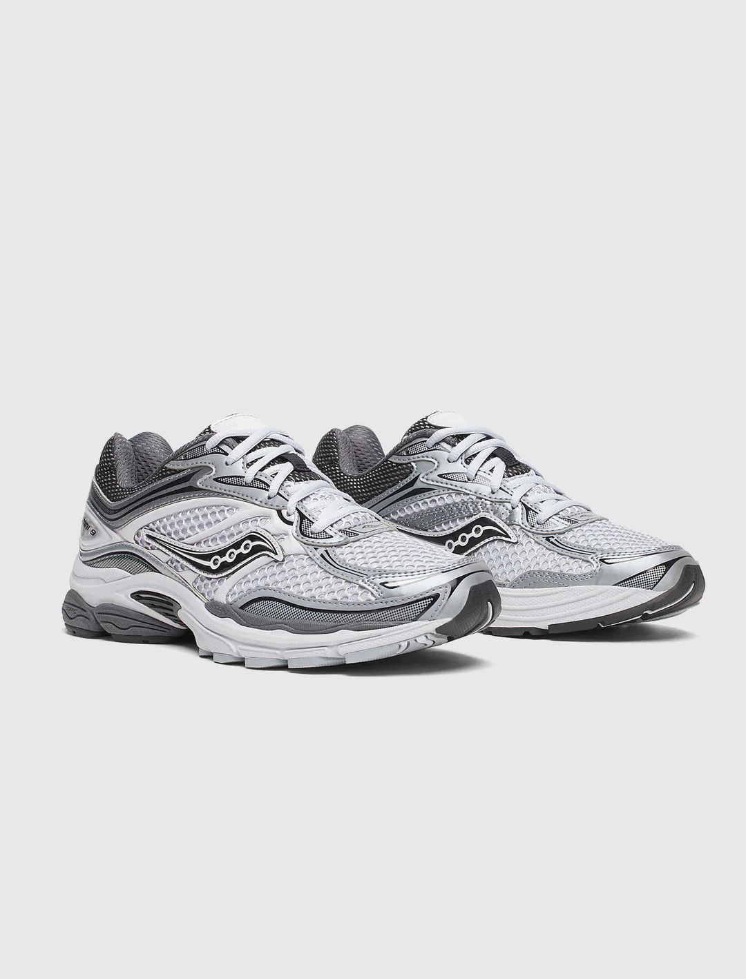 Grid 9 Silver Grey